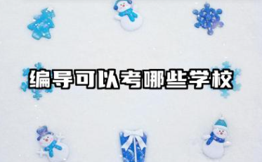编导可以考哪些学校 2025编导可以考的大学有哪些