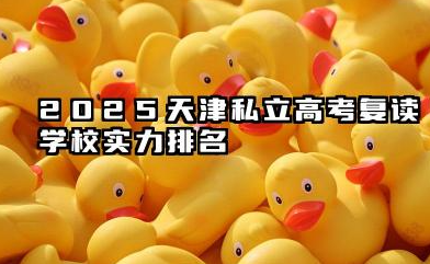 2025天津私立高考复读学校实力排名 如何选择复读学校