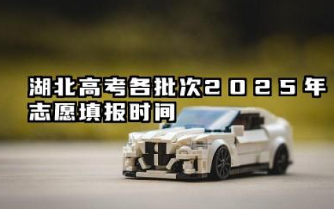 湖北高考各批次2025年志愿填报时间 湖北高考2025年志愿能填多少大学