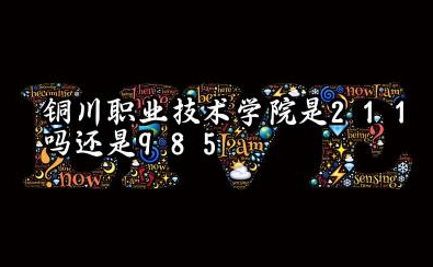 铜川职业技术学院是211吗还是985 铜川职业技术学院口碑评价