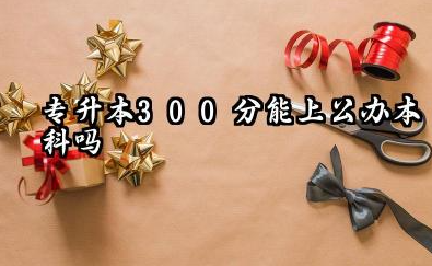 专升本300分能上公办本科吗 专升本部分省份有扩招政策