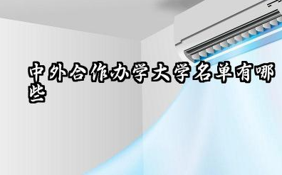 中外合作办学大学名单有哪些 中外合作办学哪个学校性价比高