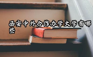 西安中外合作办学大学有哪些 西安中外合作办学大学哪个好