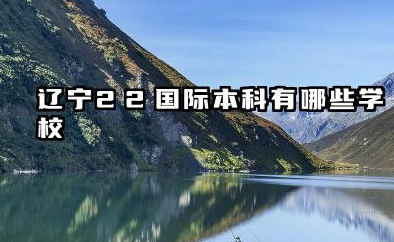 辽宁2+2国际本科有哪些学校 辽宁2+2国际本科读什么专业好