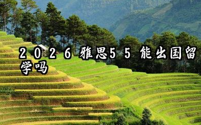 2026雅思5.5能出国留学吗 雅思如何提升语言能力
