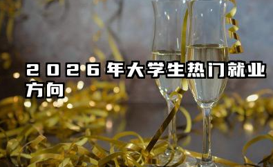 刚毕业的大学生如何找工作 2026年大学生热门就业方向