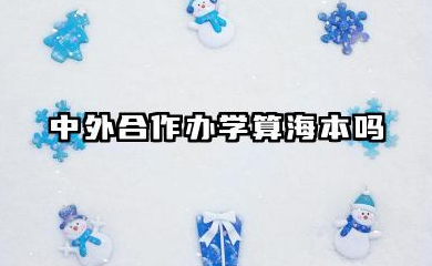 中外合作办学算海本吗 2026中外合作办学学历国家承认吗