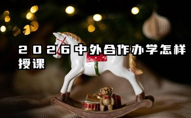 2026中外合作办学怎样授课 是中文还是外文授课