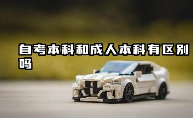 自考本科和成人本科有区别吗 分别有哪些区别