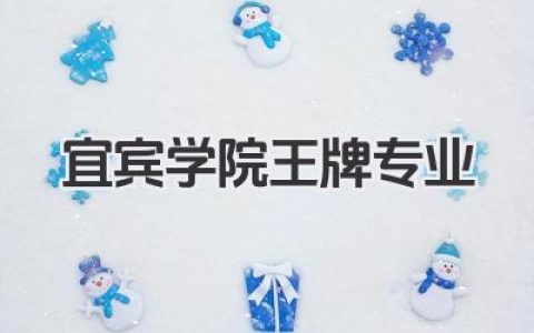 宜宾学院王牌专业 宜宾学院优势专业及就业情况
