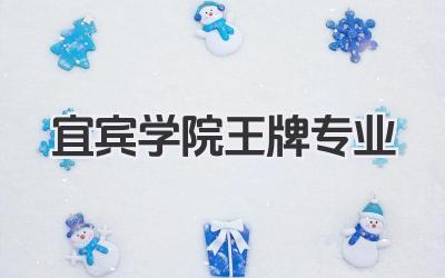宜宾学院王牌专业 宜宾学院优势专业及就业情况