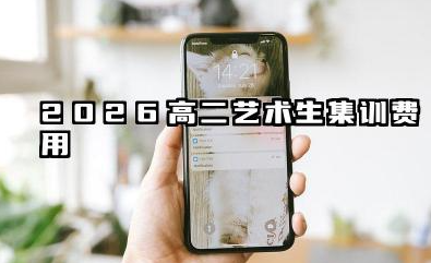 2026高二艺术生集训需要花多少钱 2026艺术生集训注意事项