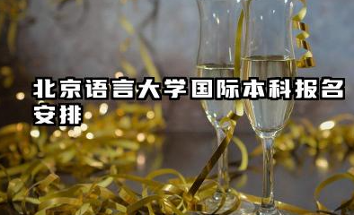 2026北京语言大学1+3/2+2国际本科报名时间及入口 北京语言大学国际本科项目说明