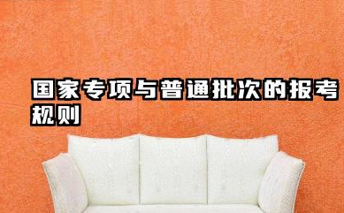 国家专项和普通批次一起报吗 2026年填报策略与注意事项