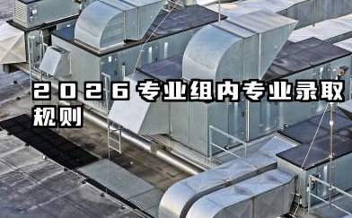 2026同一专业组不同专业录取顺序 2026专业组填报策略与技巧
