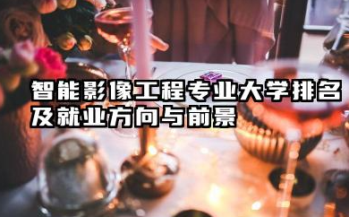 智能影像工程专业大学排名及就业方向与前景 2026智能影像工程专业大学排名推荐