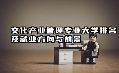 文化产业管理专业大学排名及就业方向与前景 2026文化产业管理专业大学推荐