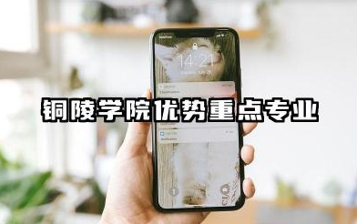 铜陵学院王牌专业 铜陵学院优势重点专业