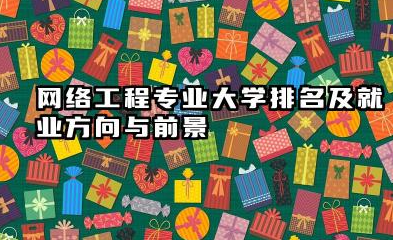 网络工程专业大学排名及就业方向与前景 2026网络工程专业大学排名推荐