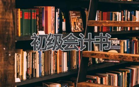 初级会计书:会计职称考试必备教材