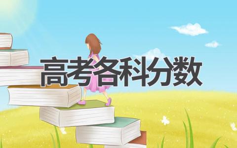 高考各科分数是多少 如何提高高考成绩