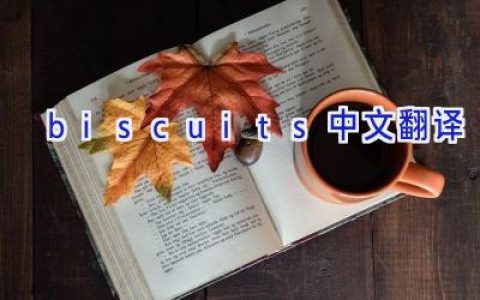 biscuits中文翻译
