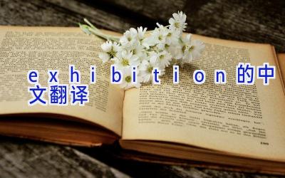 exhibition的中文翻译